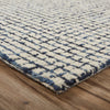 LR Resources Criss Cross 81295 Navy / Ivory Area Rug Alternate Image