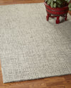 LR Resources Criss Cross 81296 Silver / Ivory Area Rug Alternate Image