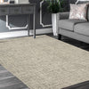 LR Resources Criss Cross 81296 Silver/Ivory Area Rug Alternate Image Feature