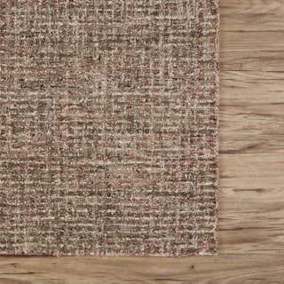 LR Resources Criss Cross 81300 Brown / Red Area Rug Alternate Image