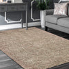 LR Resources Criss Cross 81300 Brown/Red Area Rug Alternate Image Feature
