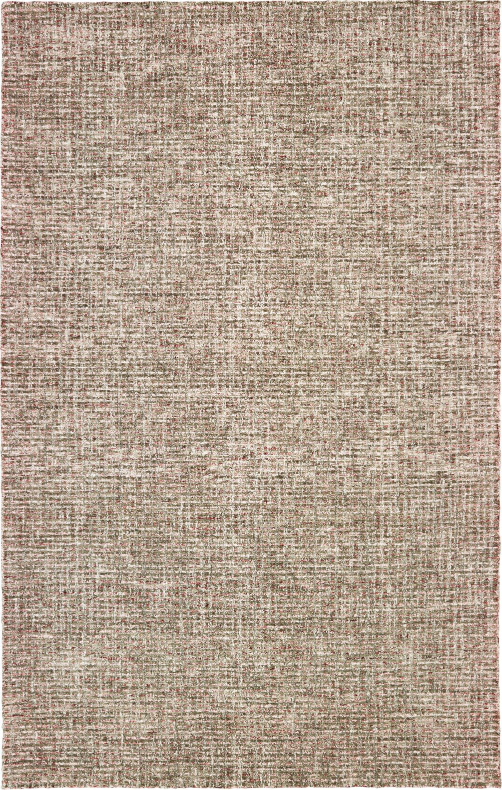 LR Resources Criss Cross 81300 Brown / Red Area Rug main image