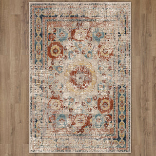 Karastan Soiree Cristales Oyster Area Rug Main Image