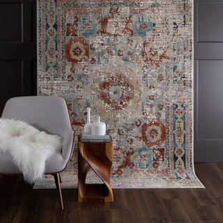 Karastan Soiree Cristales Oyster Area Rug Main Image