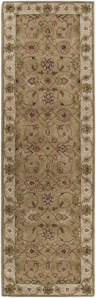 Surya Crowne CRN-6010 Beige Area Rug 2'6'' x 8' Runner