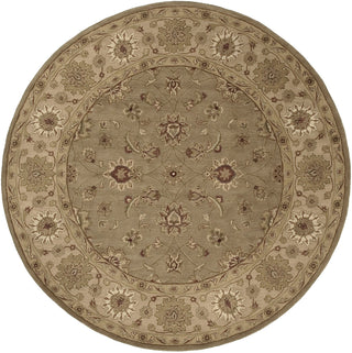 Surya Crowne CRN-6010 Beige Area Rug 8' Round