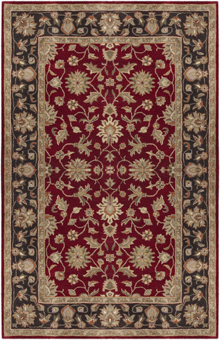 Surya Crowne CRN-6013 Burgundy Area Rug main image