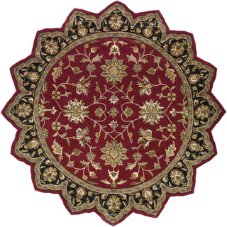 Surya Crowne CRN-6013 Burgundy Area Rug 8' Star