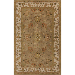 Surya Crowne CRN-6031 Olive Area Rug 5' x 8'