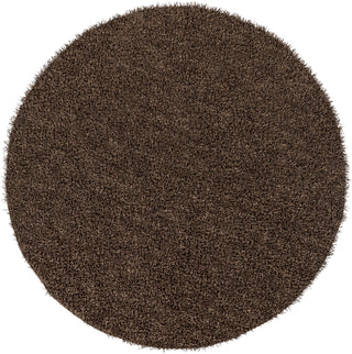 Surya Croix CRX-2991 Dark Brown Area Rug 8' Round