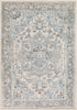 Surya Chelsea CSA-2318 Pale Blue Charcoal Medium Gray White Area Rug main image