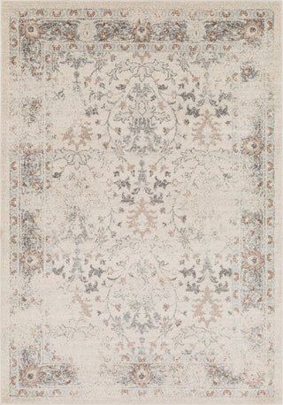 Surya Chelsea CSA-2321 Charcoal Dark Brown Camel Medium Gray White Area Rug Mirror main image