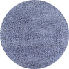 Momeni Comfort Shag CS-10 Aqu Blue Area Rug Closeup