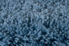 Momeni Comfort Shag CS-10 Aqu Blue Area Rug Closeup