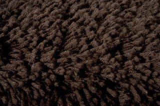 Momeni Comfort Shag CS-10 Brown Area Rug Corner Shot