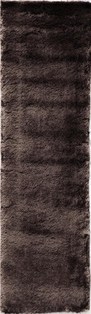 Momeni Comfort Shag CS-10 Brown Area Rug Closeup