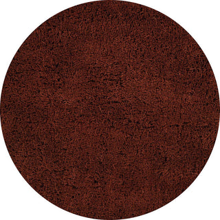 Momeni Comfort Shag CS-10 Cinnabar Area Rug Closeup