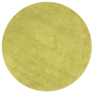 Momeni Comfort Shag CS-10 Lime Area Rug Close up