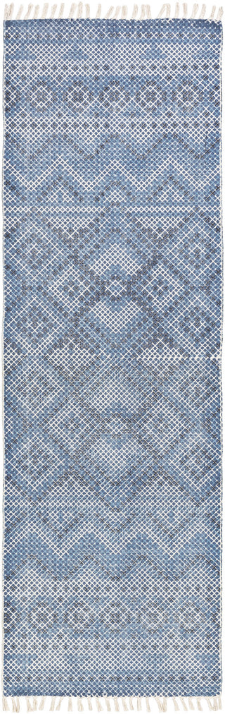 Surya Chaska CSK-1301 Bright Blue Area Rug 2'6'' X 8' Runner