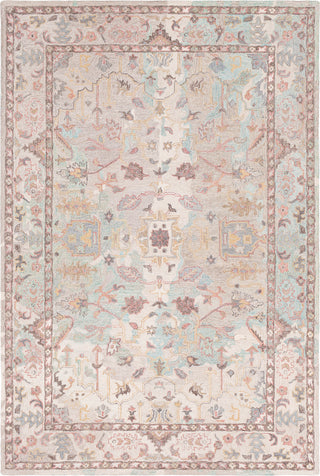 Surya Classic Nouveau CSN-1003 Khaki Cream Sage Taupe Dark Brown Camel Tan Teal Medium Gray Area Rug main image