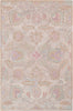 Surya Classic Nouveau CSN-1009 Khaki Taupe Sea Foam Teal Camel Lilac Bright Purple Pink Area Rug main image