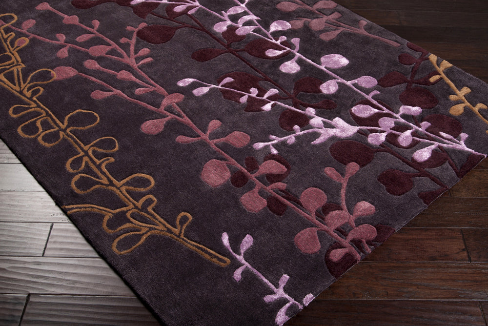 Surya Cosmo Ultra CSU-1000 Area Rug 5x8 Corner Feature
