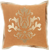 Surya Cosette Sparkling Damask CT-006 Pillow 18 X 18 X 4 Down filled