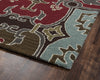 Rizzy Country CT0909 Multi Area Rug Corner Shot