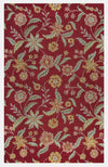 Rizzy Country CT1585 Red Area Rug