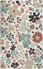 Rizzy Country CT3122 White Area Rug main image