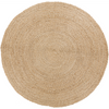 Surya Country Jutes CTJ-2036 Beige Area Rug by Living 8' Round