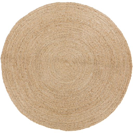 Surya Country Jutes CTJ-2036 Beige Area Rug by Living 8' Round