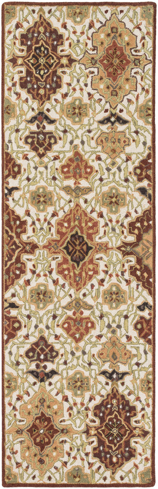 Surya Castille CTL-2005 Rust Area Rug 2'6'' X 8' Runner