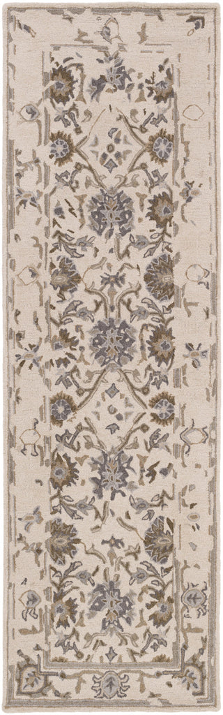 Surya Castille CTL-2012 White Area Rug 2'6'' X 8' Runner