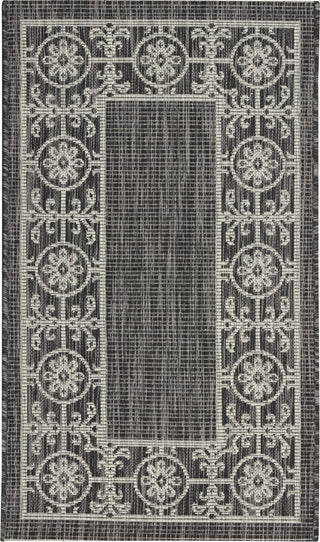 Nourison Country Side CTR03 Charcoal Area Rug