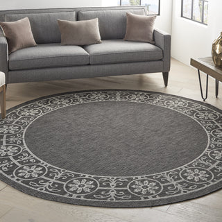 Nourison Country Side CTR03 Charcoal Area Rug