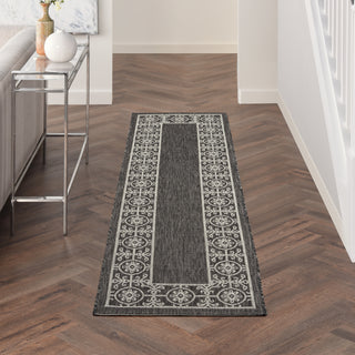 Nourison Country Side CTR03 Charcoal Area Rug