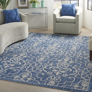 Nourison Country Side CTR04 Denim Area Rug