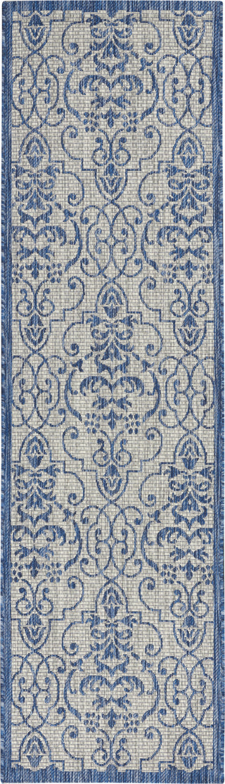 Nourison Country Side CTR04 Ivory Blue Area Rug