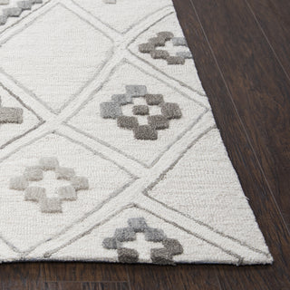 Rizzy Caterine CE678A Cream Area Rug Corner Image