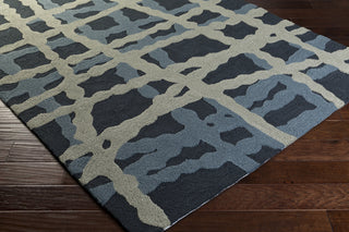 Surya Courtyard CTY-4008 Area Rug by Candice Olson Corner Shot Feature