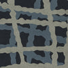 Surya Courtyard CTY-4008 Navy Hand Hooked Area Rug by Candice Olson Sample Swatch