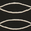 Surya Courtyard CTY-4038 Black Hand Hooked Area Rug by Candice Olson Sample Swatch