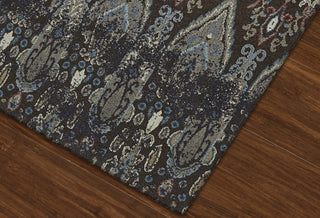 Dalyn Geneva GV315 Chocolate Area Rug Closeup