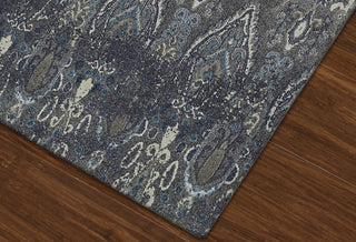 Dalyn Geneva GV315 Pewter Area Rug Closeup