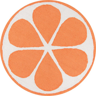 Momeni Cucina CNA-1 Orange Area Rug by Novogratz main image