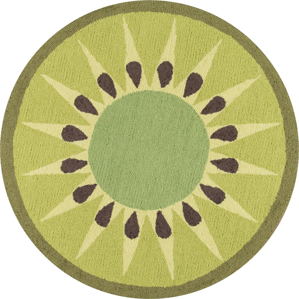 Momeni Cucina CNA-2 Green Area Rug by Novogratz main image