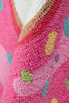 Momeni Cucina CNA-7 Pink Area Rug by Novogratz Pile Image
