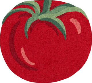 Momeni Cucina CNA10 Red Area Rug by Novogratz main image