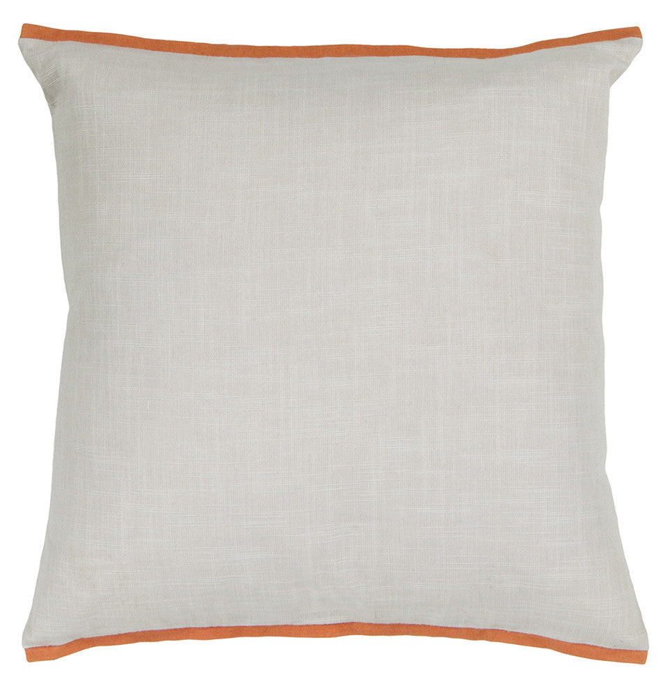 Chandra Pillows CUS-28023 White/Orange main image